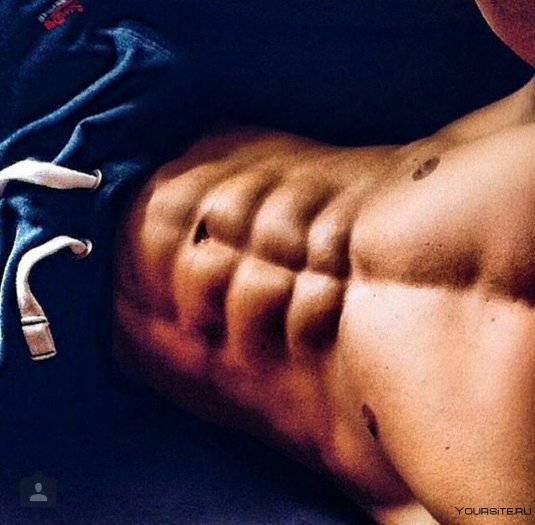 Пресс парней без лица