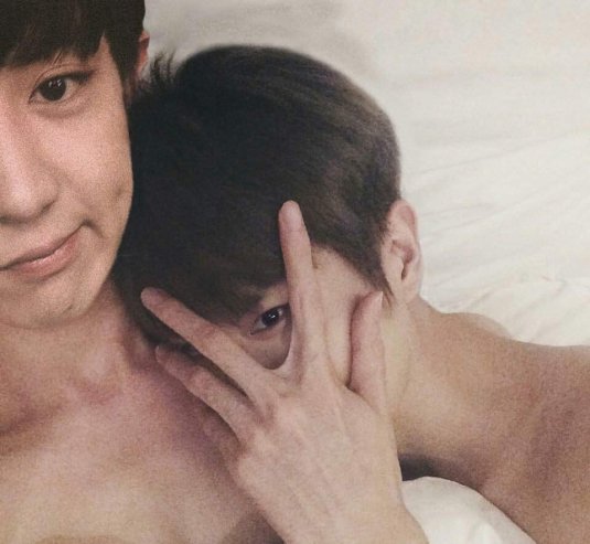 Бэкхен и Чанель поцелуй