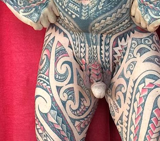 Татуировки на интимных местах мужские