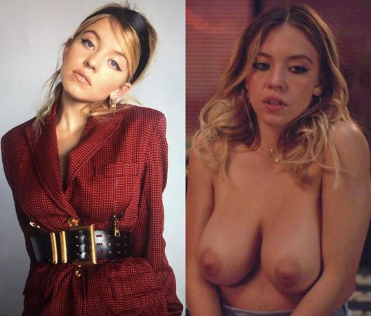 Сидни суини sydney sweeney ... голая
