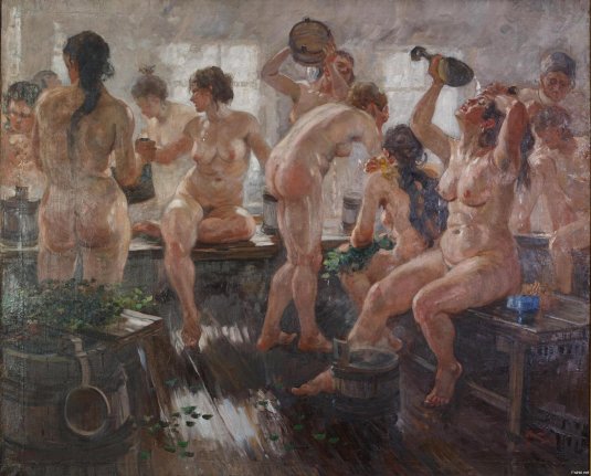 Александр герасимов деревенская баня