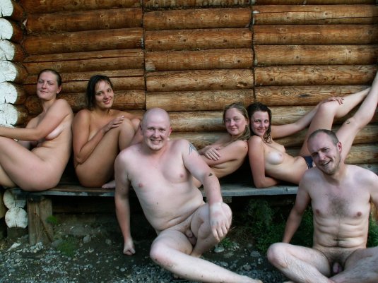 Деревенская общая баня