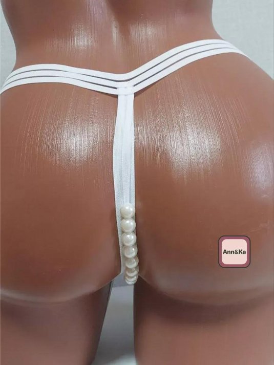 Трусики с бусинками