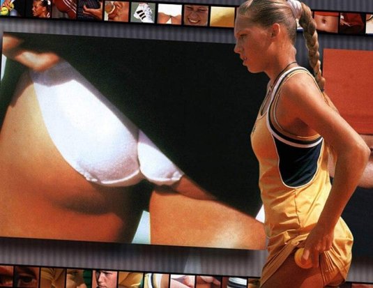 Анна курникова теннис трусы