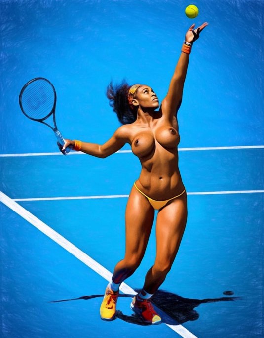 Серена уильямс обнаженка