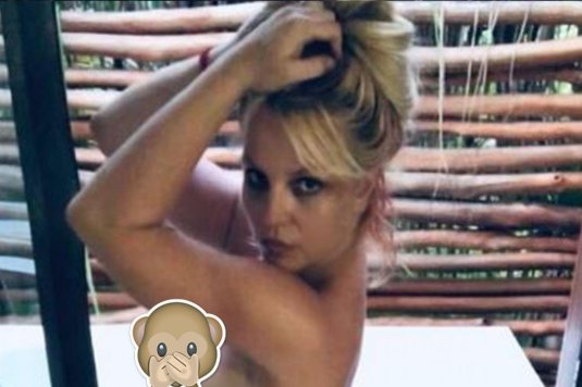 Бритни спирс опубликовала голые