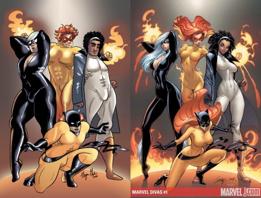 Эротические героини марвел