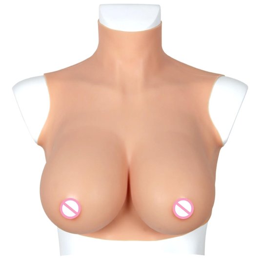 Накладная силиконовая грудь для мужчин