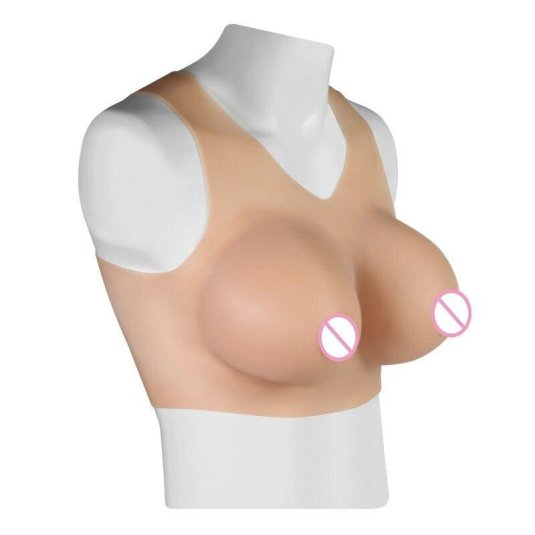 Накладная силиконовая грудь для мужчин