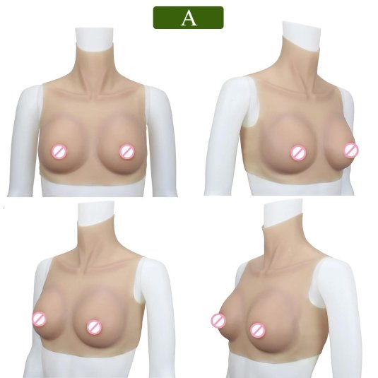 Накладная силиконовая грудь для мужчин