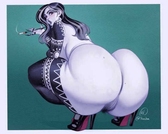 Очень большая задница