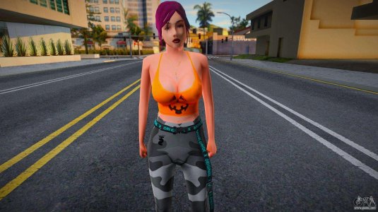 Женские скины гта са