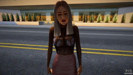 Девушки гта сан андреас