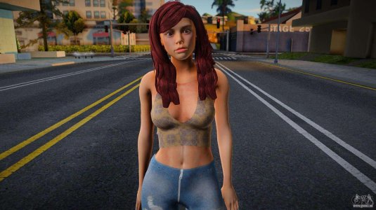 Гта сан андреас девушки