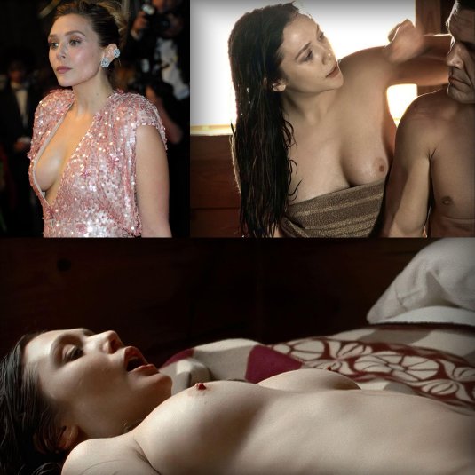 Грудь элизабет олсен