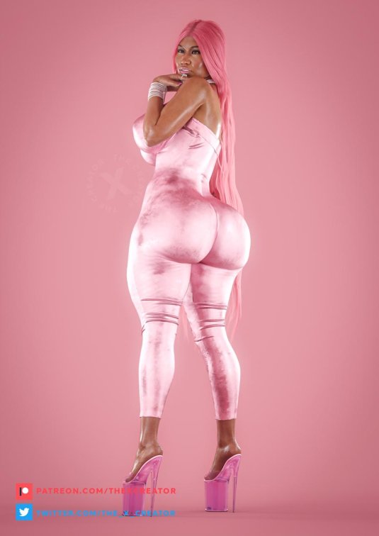 Очень большая задница