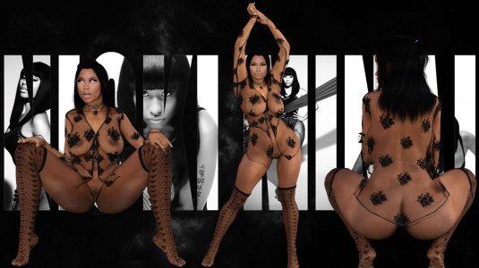 Ники минаж без нижнего белья