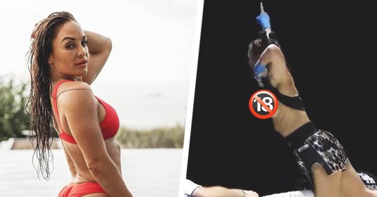 Девушка боец