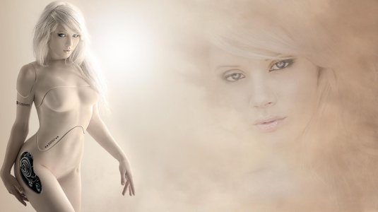 Голые девушки-фантазии