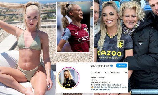 Футболистка alisha lehmann