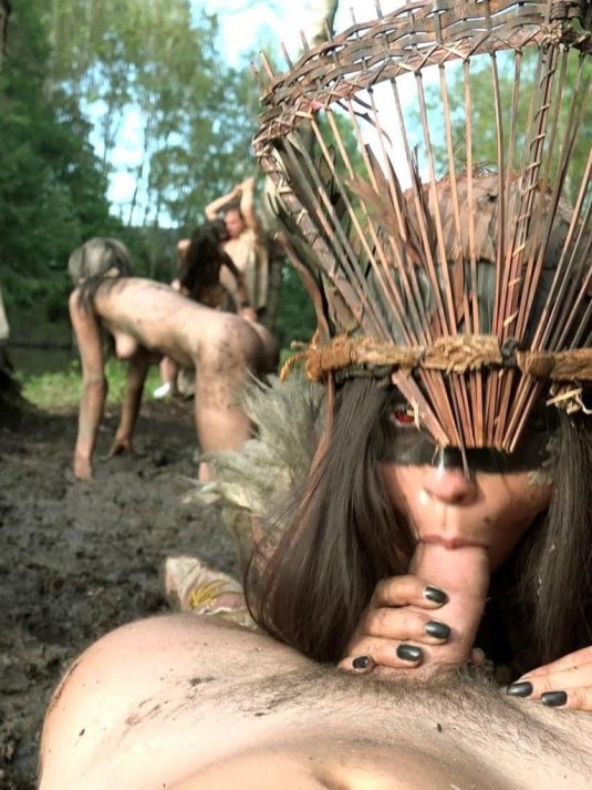 Порно дикие племена