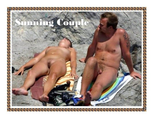 На пляже порно