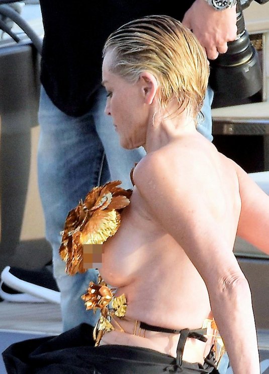 Шэрон стоун топлесс 2022