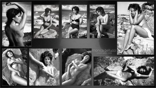 Моника белуччи в молодости в купальнике