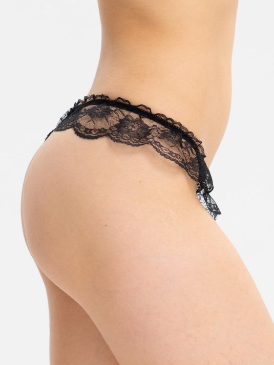 Эротические кружевные трусики