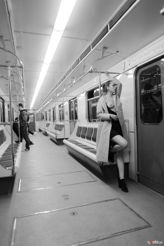 Фотосессия в метро