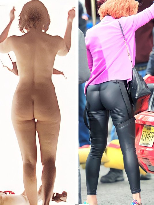 Скарлетт йоханссон задница