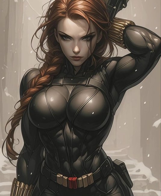 Черная вдова марвел