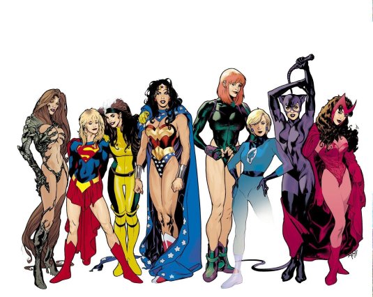 Суперженщины марвел