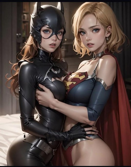 Супергерои девушка