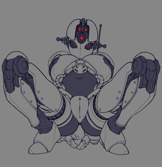 Фоллаут 4 робот штурмотрон hentai