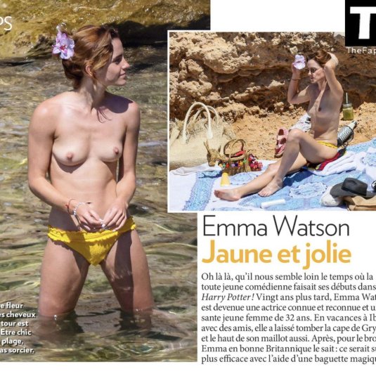 Emma watson topless ibiza