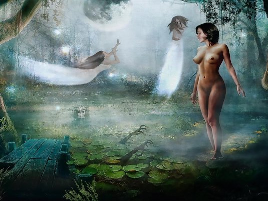 Фэнтези голые