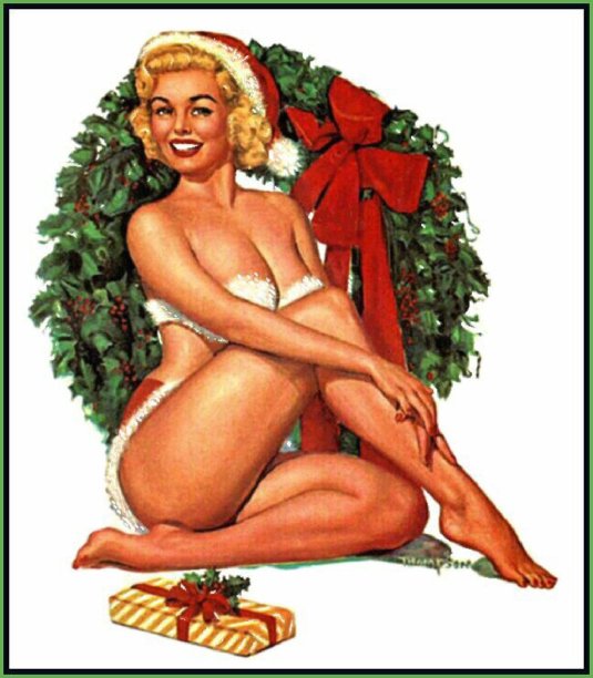 Открытки в стиле пин ап