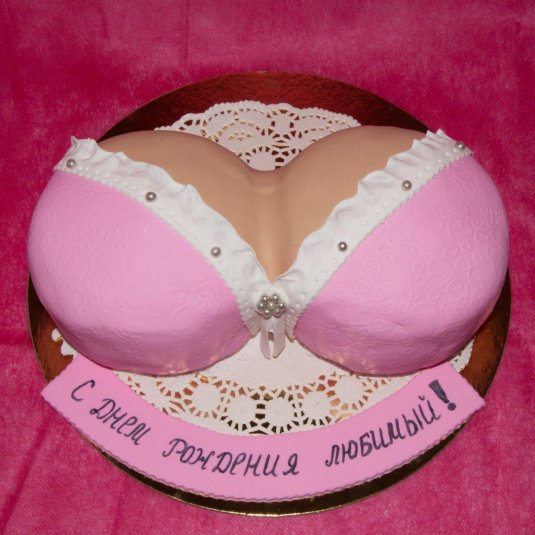 Торт женская грудь