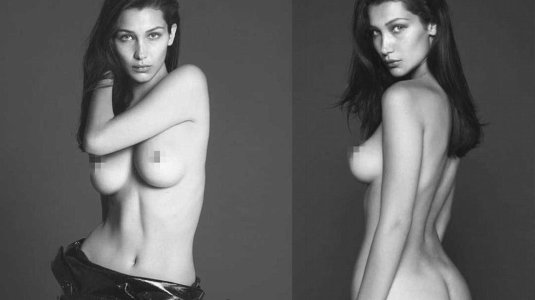 Bella hadid топлесс