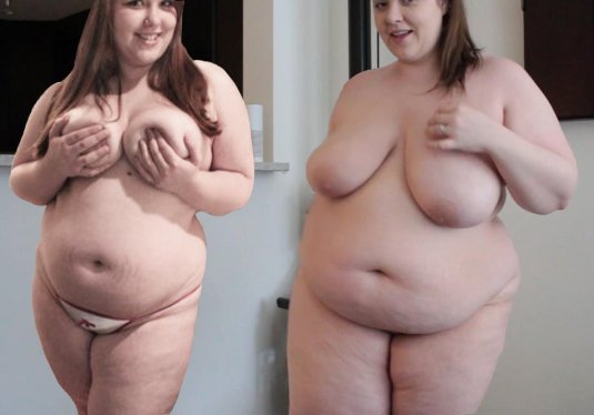 Толстая молодая девушка