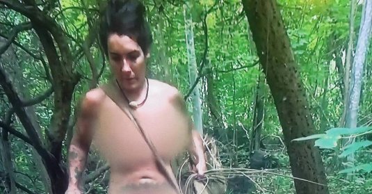 Голые и напуганные без цензуры