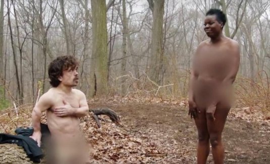 Лесли джонс и питер динклэйдж голые