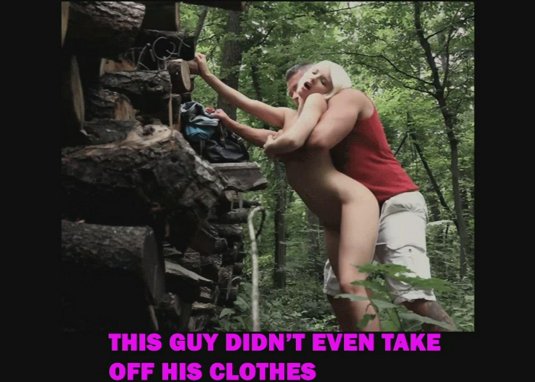 Эротические приключения в лесу