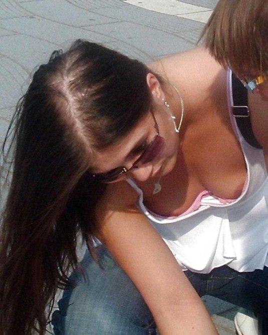 Засветила соски