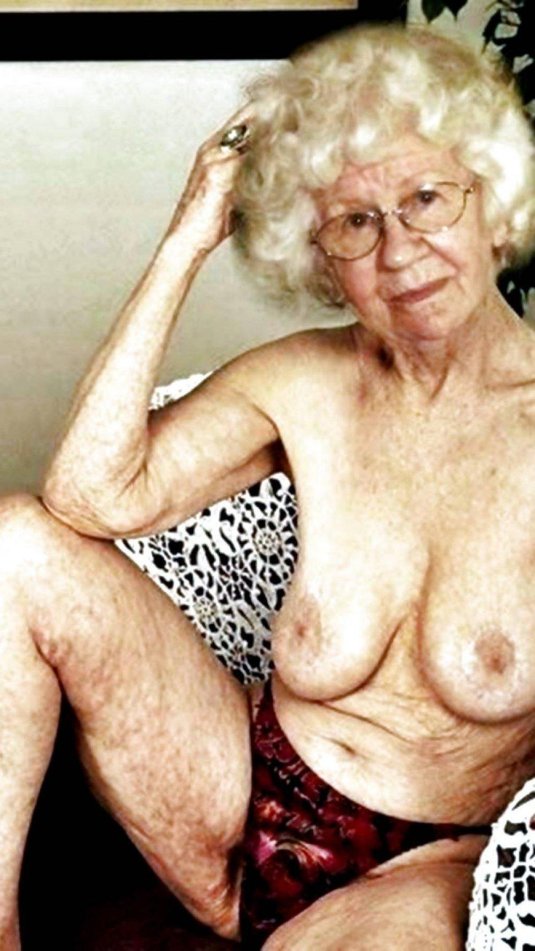 Grandma nude