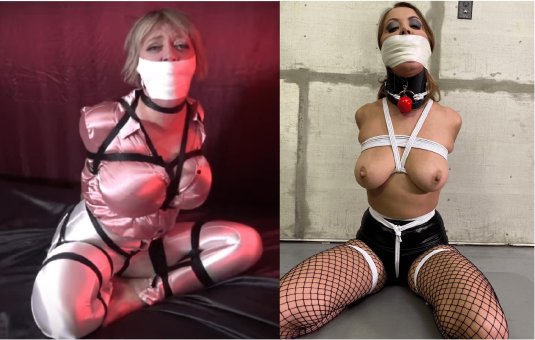 Связанные девушки chrissy marie бондаж