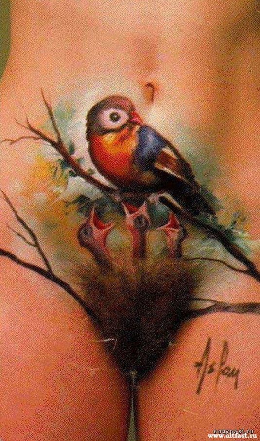 Интимные татуировки