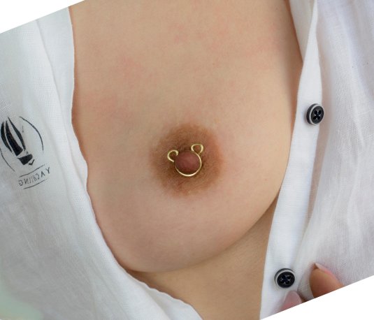 Мужской пирсинг сосков