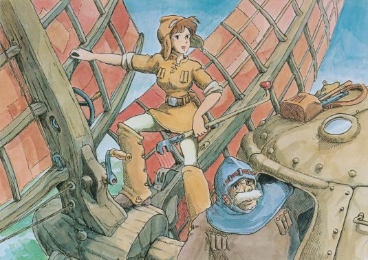 Навсикая из долины ветров 1984